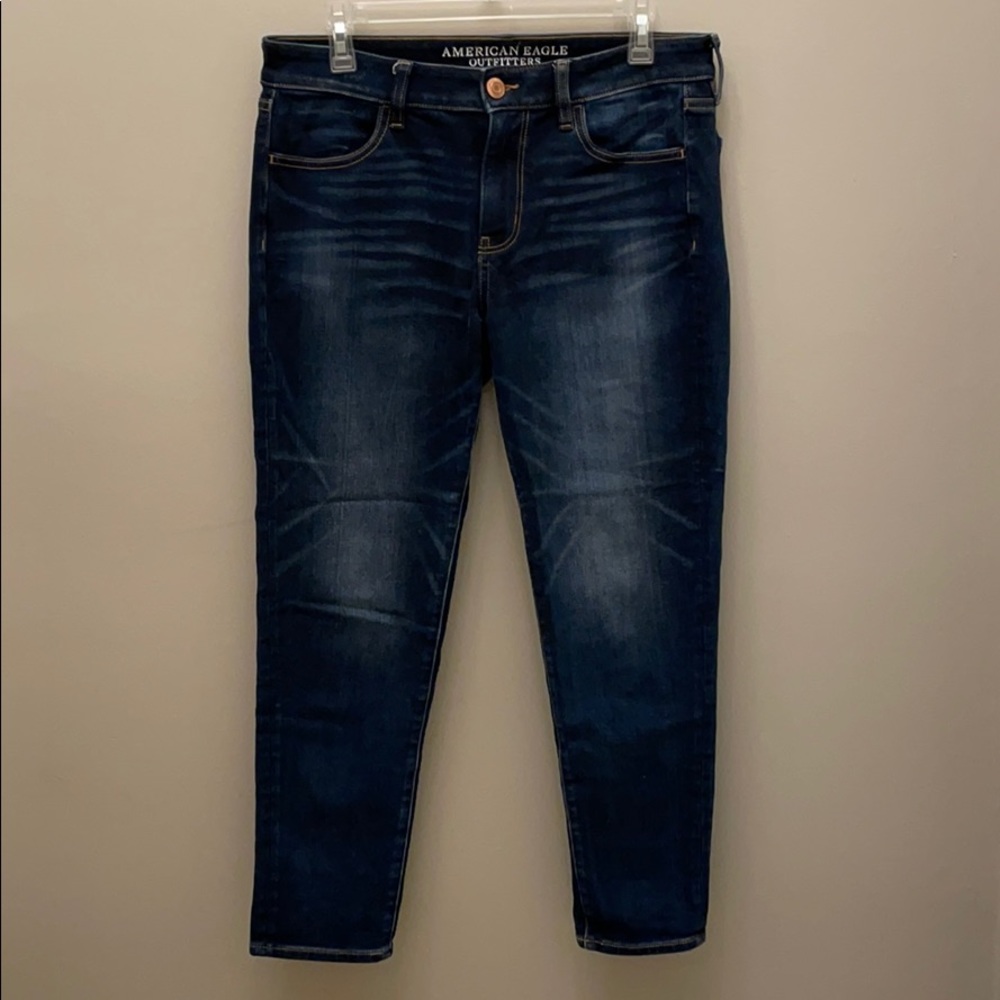 American eagle cropped jeans